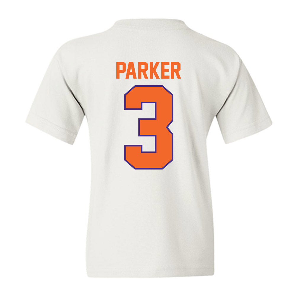 Clemson - NCAA Football : T.J. Parker - Classic Shersey Youth T-Shirt-1