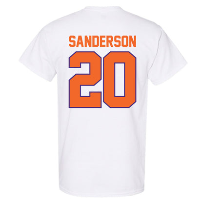 Clemson - NCAA Football : Clark Sanderson - Classic Shersey T-Shirt-1