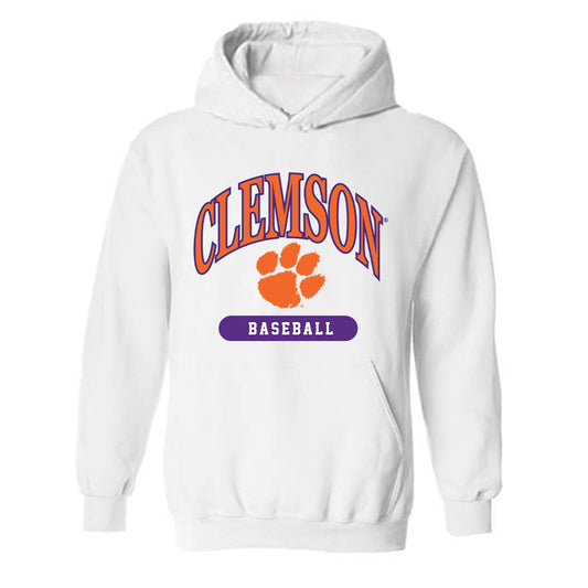 Clemson - NCAA Baseball : Dan Margolies - Classic Shersey Hooded Sweatshirt-0