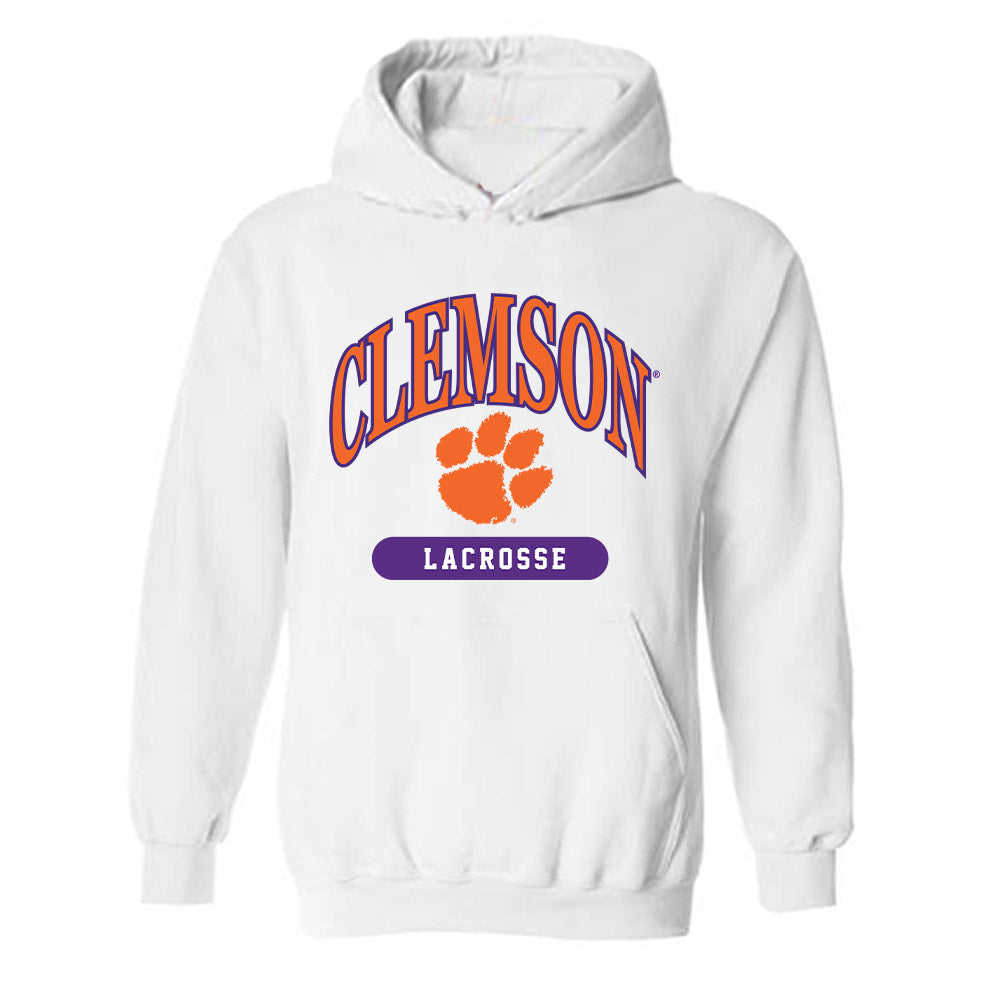 Clemson - NCAA Women's Lacrosse : Tessa DeLuca - Classic Shersey Hooded Sweatshirt-0