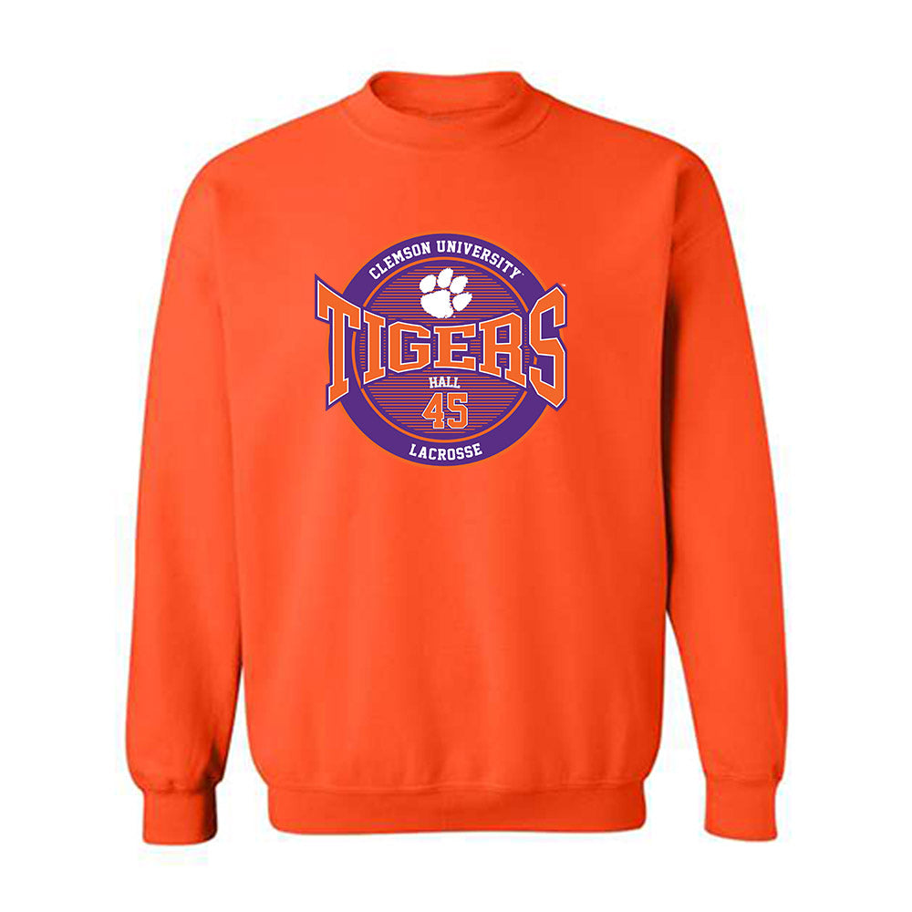 Clemson - NCAA Women's Lacrosse : Demma Hall - Classic Fashion Shersey Crewneck Sweatshirt