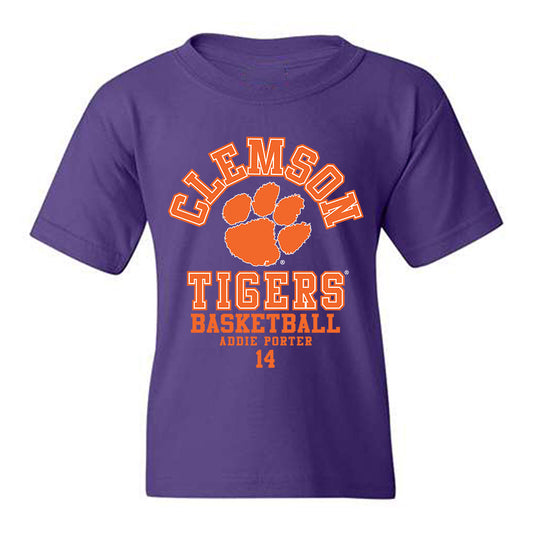 Clemson - NCAA Women's Basketball : Addie Porter - Classic Fashion Shersey Youth T-Shirt-0