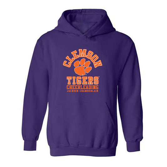 Clemson - NCAA Cheerleading : Jackson Chamberlain - Classic Fashion Shersey Hooded Sweatshirt-0