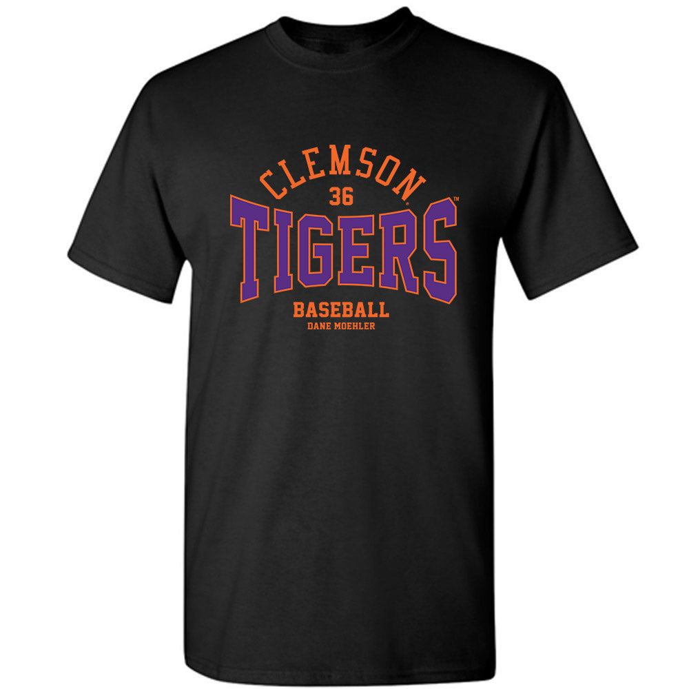 Clemson - NCAA Baseball : Dane Moehler - Classic Fashion Shersey T-Shirt-0