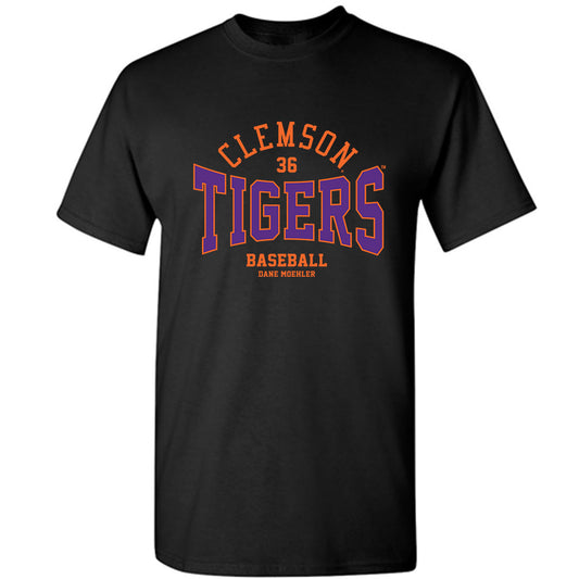 Clemson - NCAA Baseball : Dane Moehler - Classic Fashion Shersey T-Shirt-0