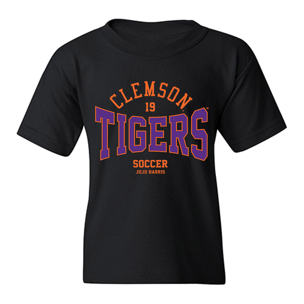 Clemson - NCAA Women's Soccer : Juju Harris - Classic Fashion Shersey Youth T-Shirt-0