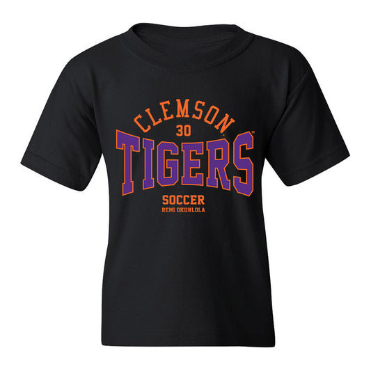 Clemson - NCAA Men's Soccer : Remi Okunlola - Classic Fashion Shersey Youth T-Shirt