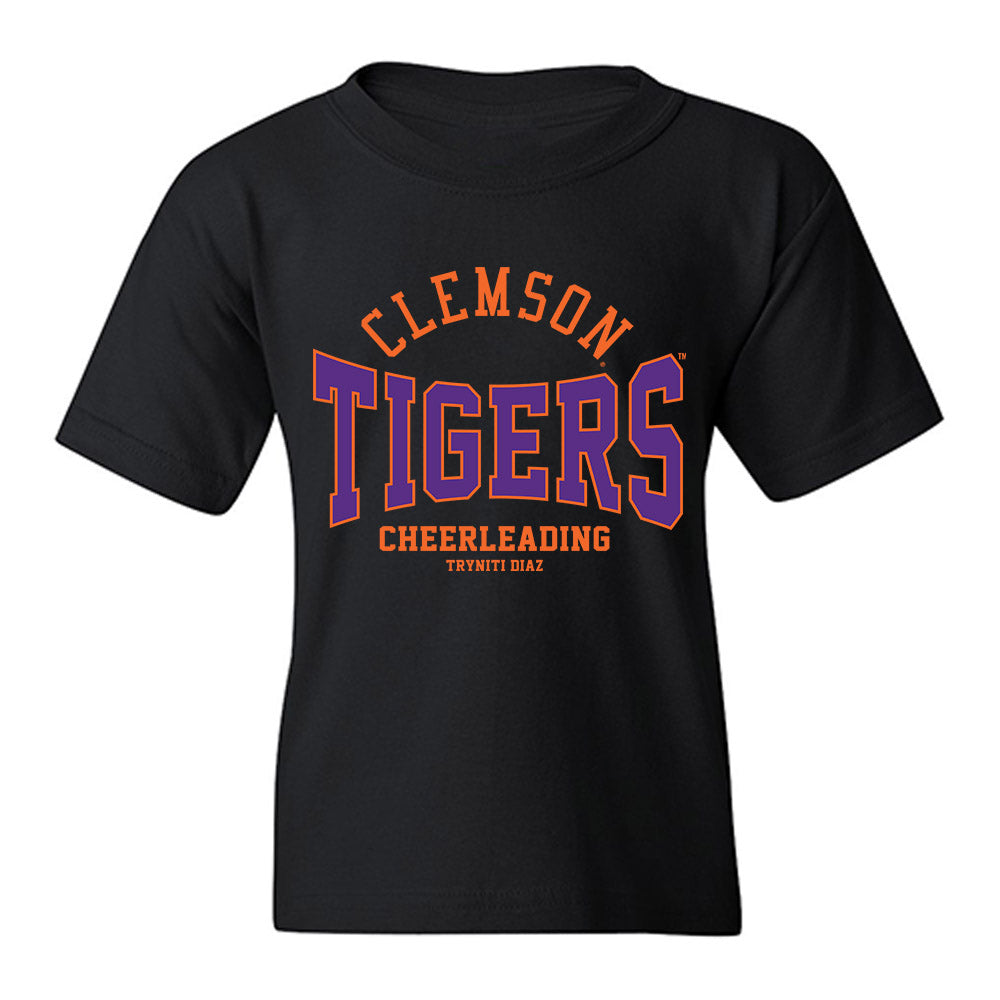 Clemson - NCAA Cheerleading : Tryniti Diaz - Classic Fashion Shersey Youth T-Shirt-0