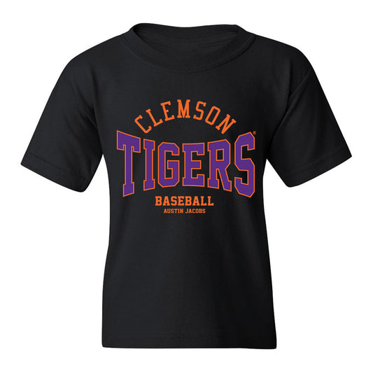 Clemson - NCAA Baseball : Austin Jacobs - Classic Fashion Shersey Youth T-Shirt