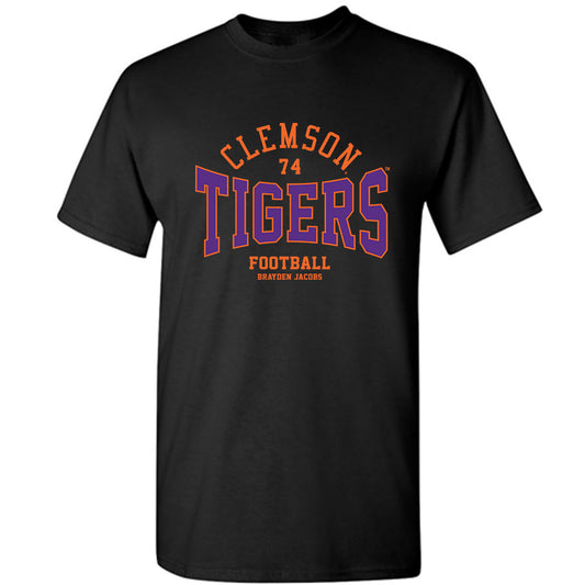 Clemson - NCAA Football : Brayden Jacobs - Classic Fashion Shersey T-Shirt-0