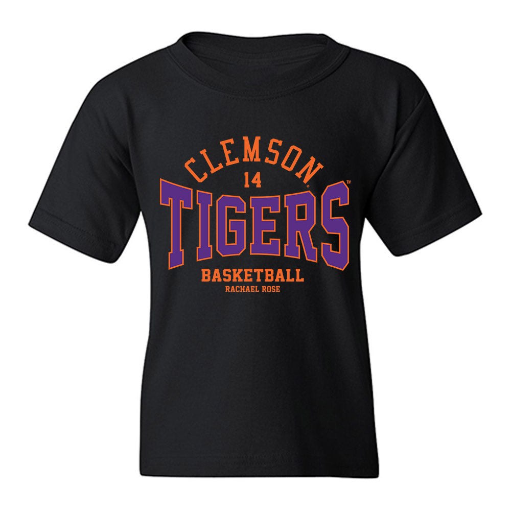 Clemson - NCAA Women's Basketball : Rachael Rose - Classic Fashion Shersey Youth T-Shirt-0
