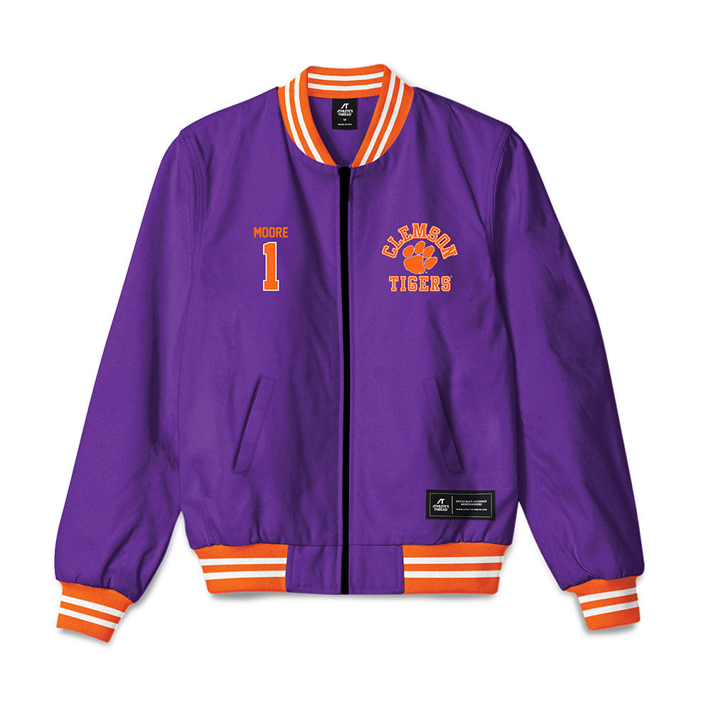 Clemson - NCAA Football : T.J. Moore - Bomber Jacket-0