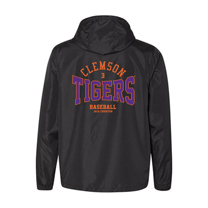 Clemson - NCAA Baseball : Jack Crighton - Windbreaker-1