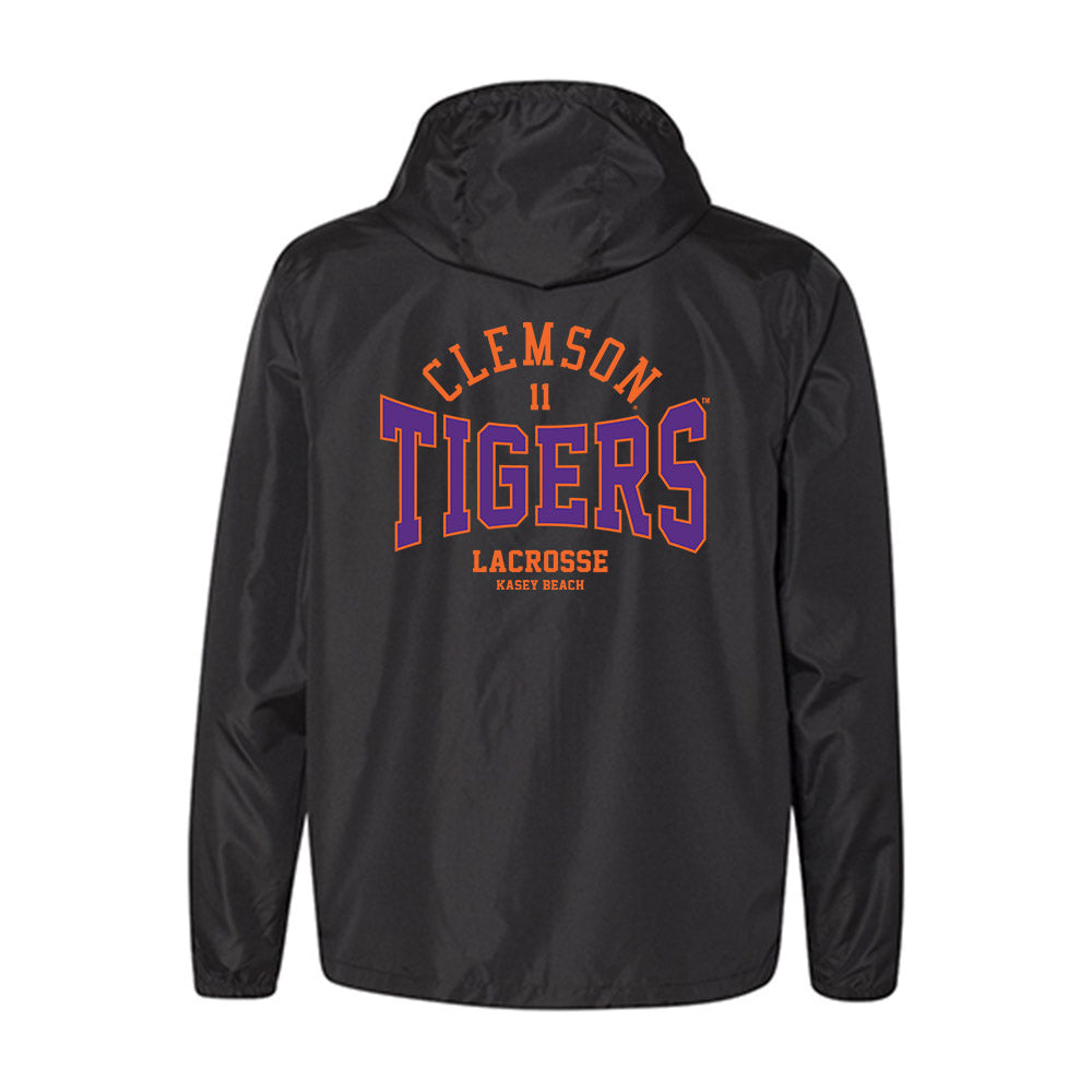 Clemson - NCAA Women's Lacrosse : Kasey Beach - Windbreaker-1