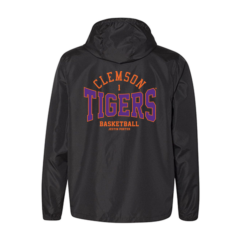 Clemson - NCAA Men's Basketball : Jestin Porter - Windbreaker-1