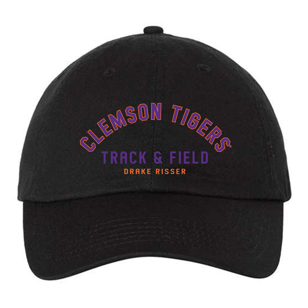 Clemson - NCAA Men's Track & Field : Drake Risser - Dad Hat-0