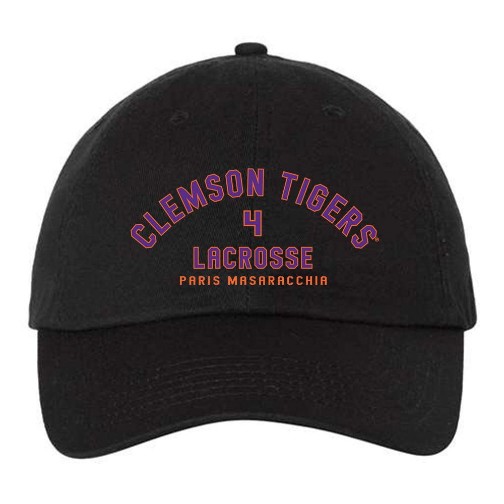 Clemson - NCAA Women's Lacrosse : Paris Masaracchia - Dad Hat