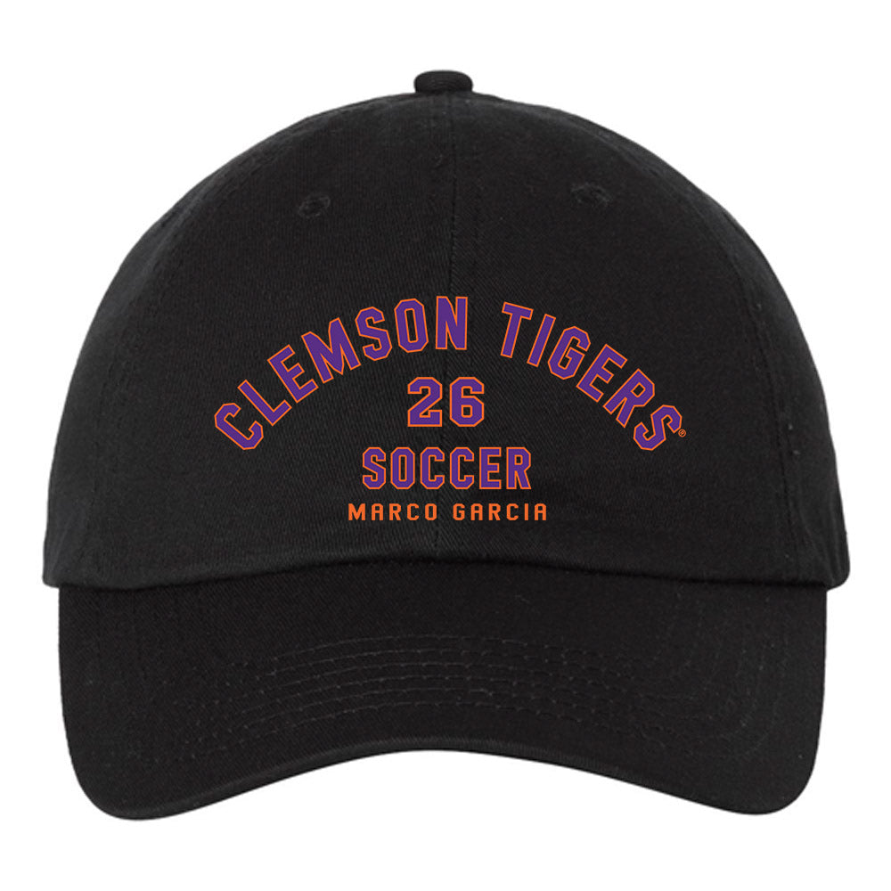 Clemson - NCAA Men's Soccer : Marco Garcia - Dad Hat