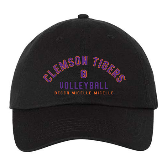 Clemson - NCAA Women's Volleyball : Becca Micelle Micelle - Dad Hat