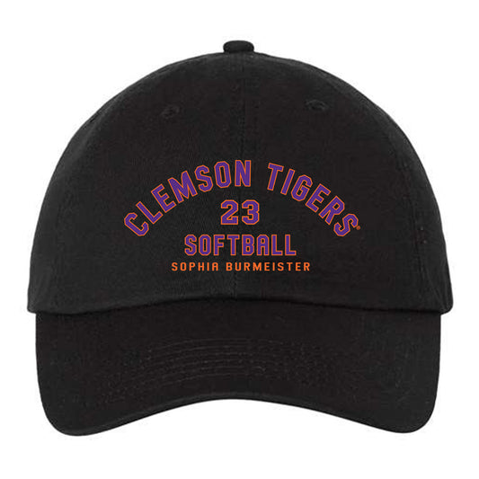 Clemson - NCAA Softball : Sophia Burmeister - Dad Hat-0