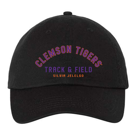 Clemson - NCAA Women's Track & Field : Silvia Jelelgo - Dad Hat-0
