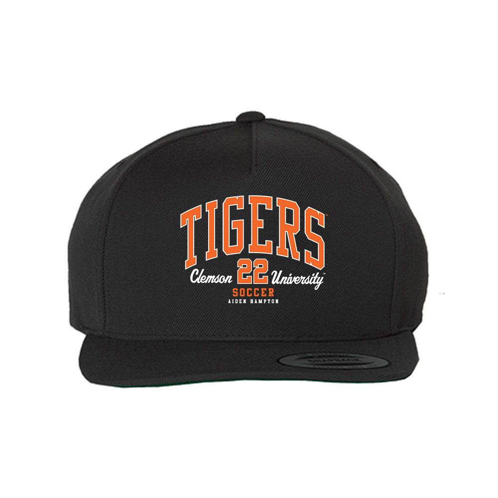 Clemson - NCAA Men's Soccer : Aiden Hampton - Snapback Hat