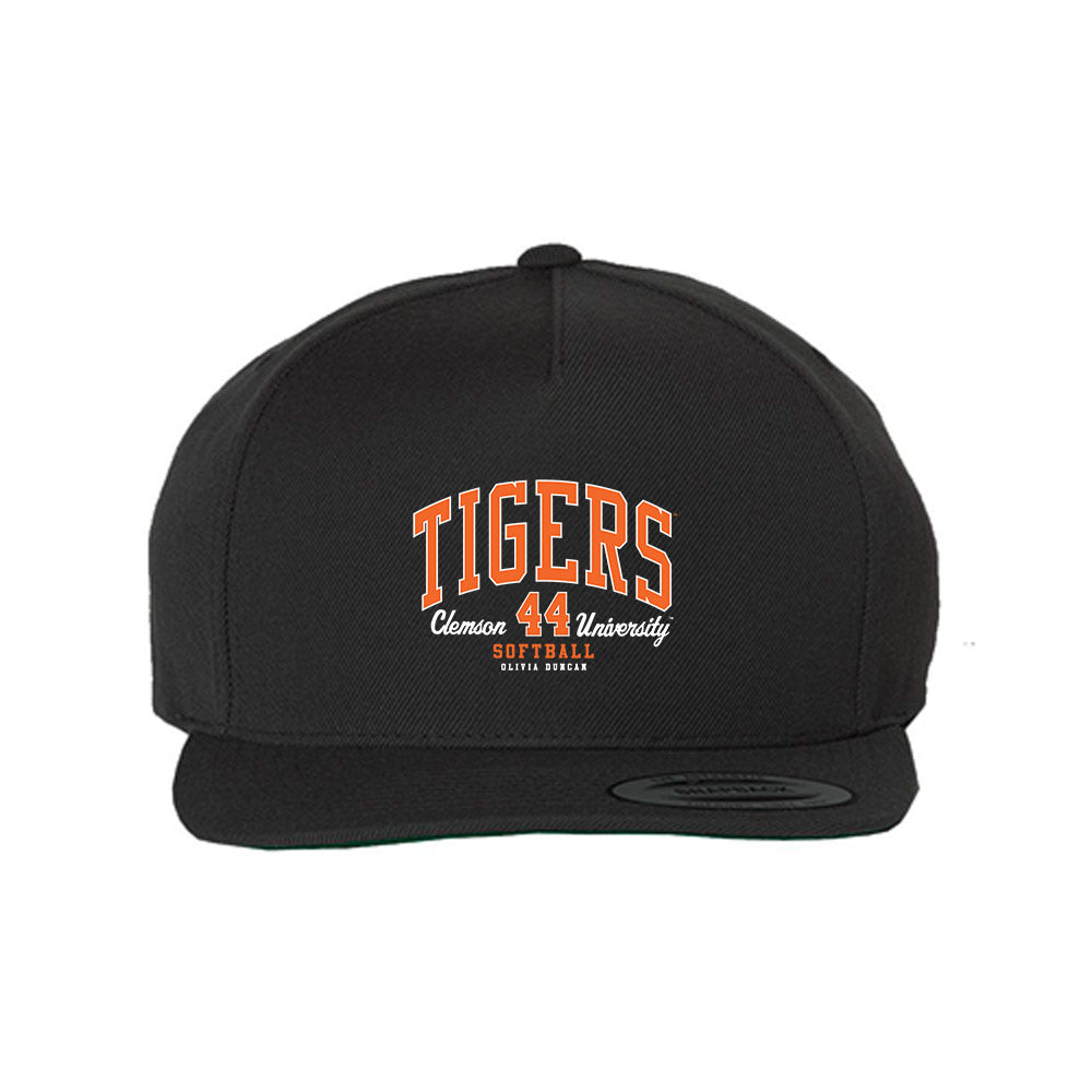 Clemson - NCAA Softball : Olivia Duncan - Snapback Hat