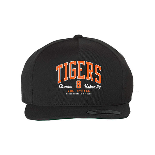 Clemson - NCAA Women's Volleyball : Becca Micelle Micelle - Snapback Hat