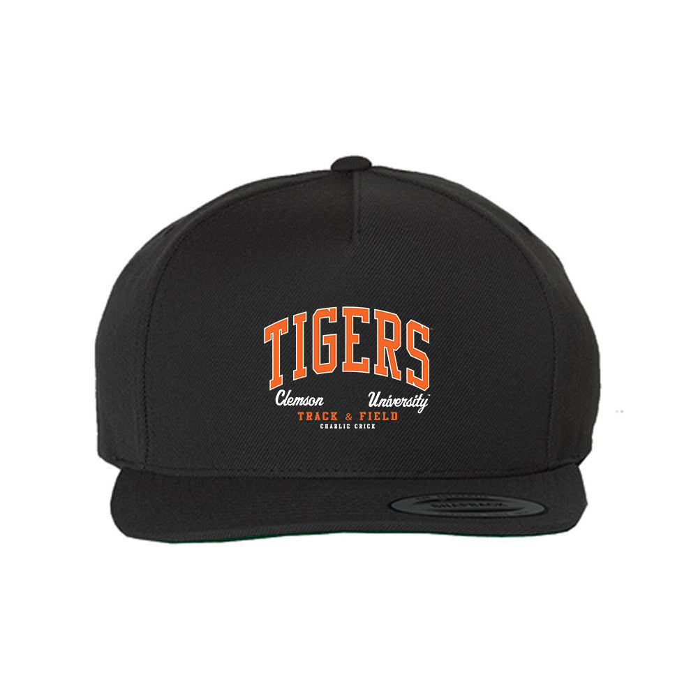 Clemson - NCAA Men's Track & Field : Charlie Crick - Snapback Hat