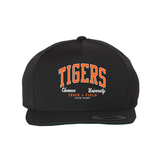 Clemson - NCAA Men's Track & Field : Tafari Bishop - Snapback Hat-0