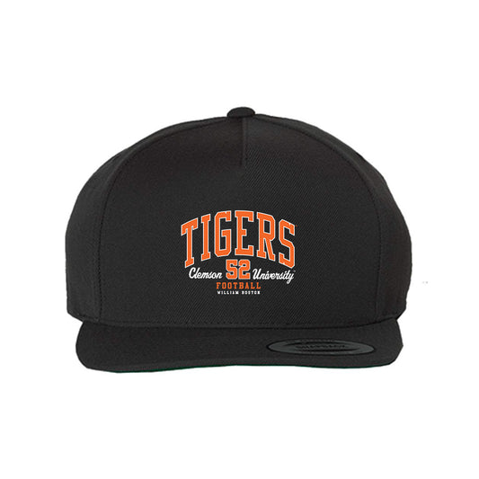 Clemson - NCAA Football : William Bouton - Snapback Hat