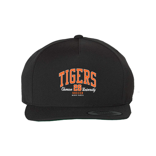 Clemson - NCAA Men's Soccer : Marco Garcia - Snapback Hat