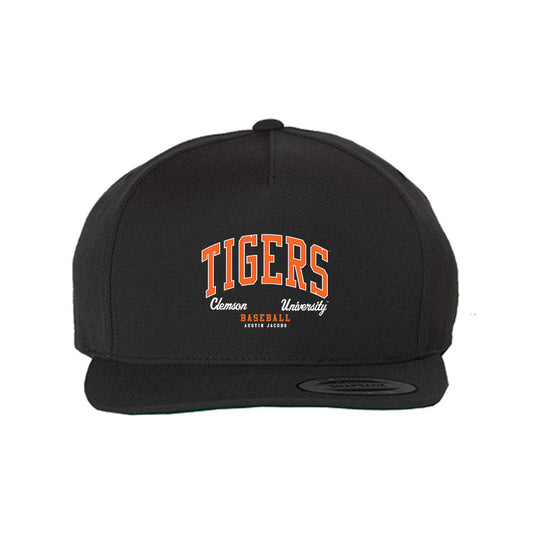 Clemson - NCAA Baseball : Austin Jacobs - Snapback Hat