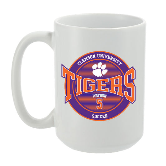 Clemson - NCAA Men's Soccer : Terry Watson - Coffee Mug