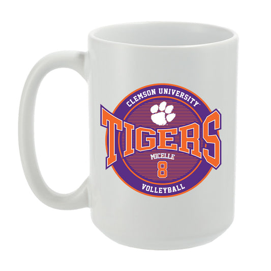 Clemson - NCAA Women's Volleyball : Becca Micelle Micelle - Coffee Mug