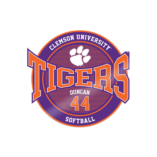 Clemson - NCAA Softball : Olivia Duncan - Sticker