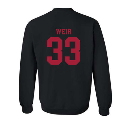 WSU - NCAA Football : Cameron Weir - Classic Shersey Crewneck Sweatshirt-1