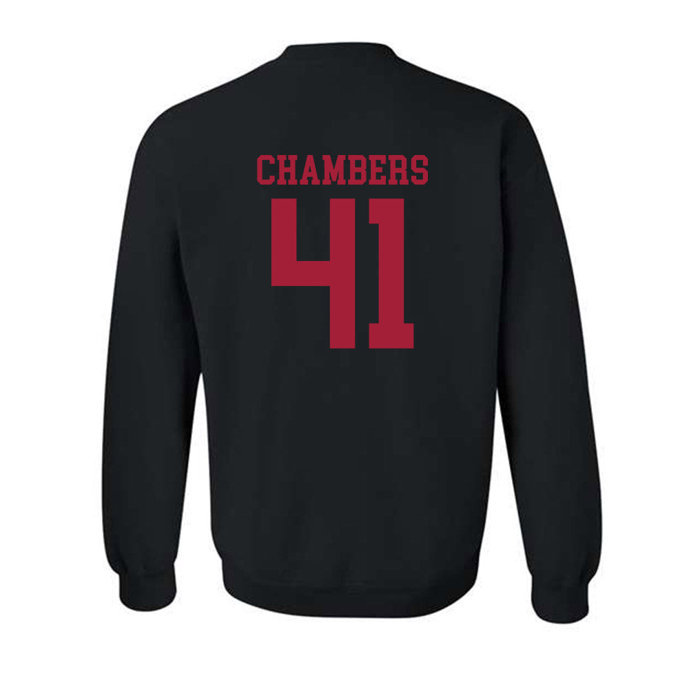 WSU - NCAA Baseball : Bryce Chambers - Classic Shersey Crewneck Sweatshirt-1