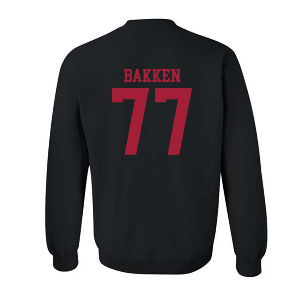 WSU - NCAA Football : Nick Bakken - Classic Shersey Crewneck Sweatshirt-1