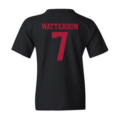 WSU - NCAA Baseball : Cole Watterson - Classic Shersey Youth T-Shirt-1