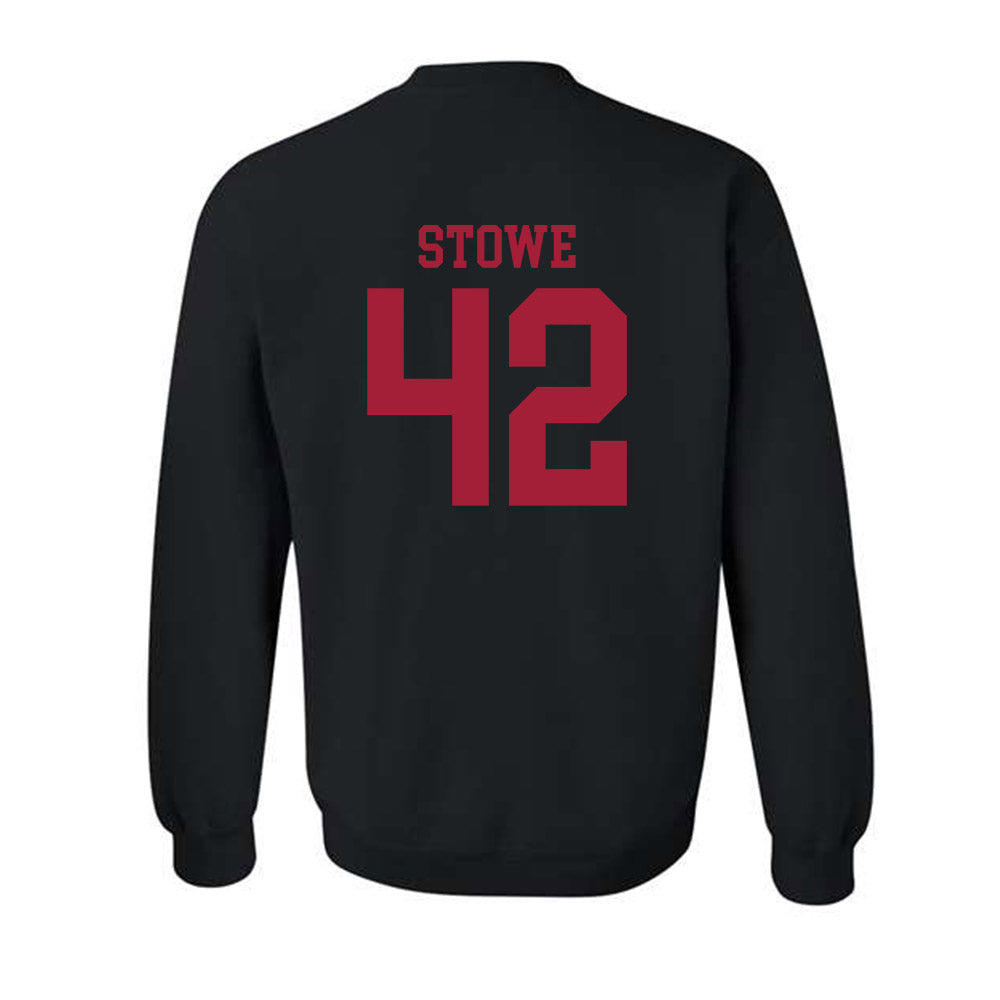 WSU - NCAA Baseball : Trevor Stowe - Classic Shersey Crewneck Sweatshirt-1