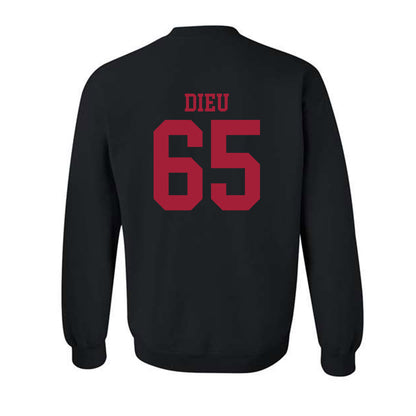 WSU - NCAA Football : Brock Dieu - Classic Shersey Crewneck Sweatshirt-1
