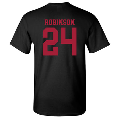 WSU - NCAA Men's Basketball : Dominik Robinson - Classic Shersey T-Shirt-1
