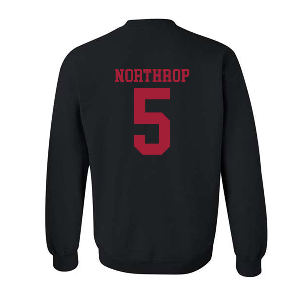 WSU - NCAA Baseball : Kyler Northrop - Classic Shersey Crewneck Sweatshirt-1