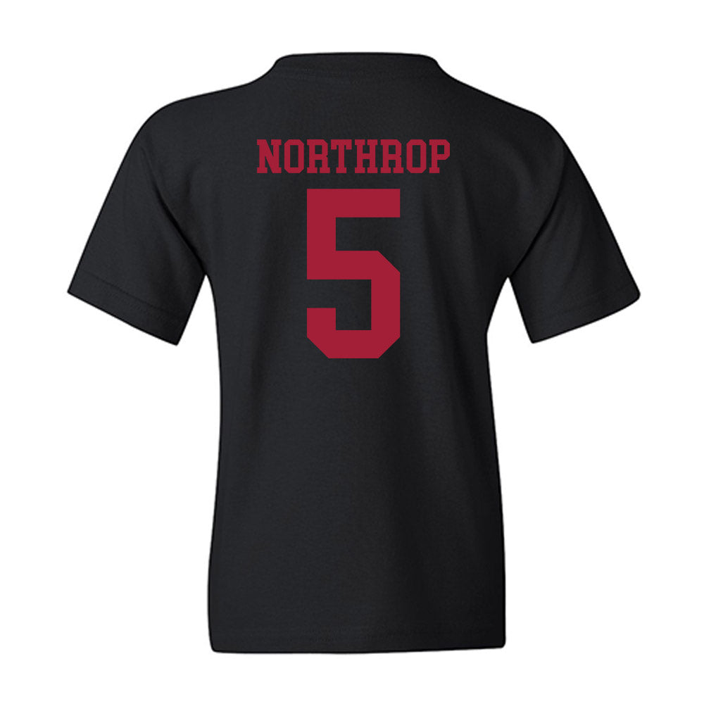 WSU - NCAA Baseball : Kyler Northrop - Classic Shersey Youth T-Shirt-1