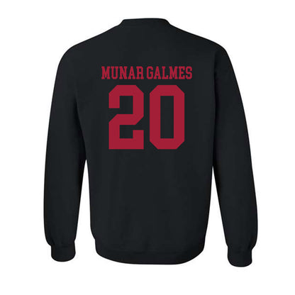 WSU - NCAA Women's Volleyball : Tinons Munar Galmes - Classic Shersey Crewneck Sweatshirt-1
