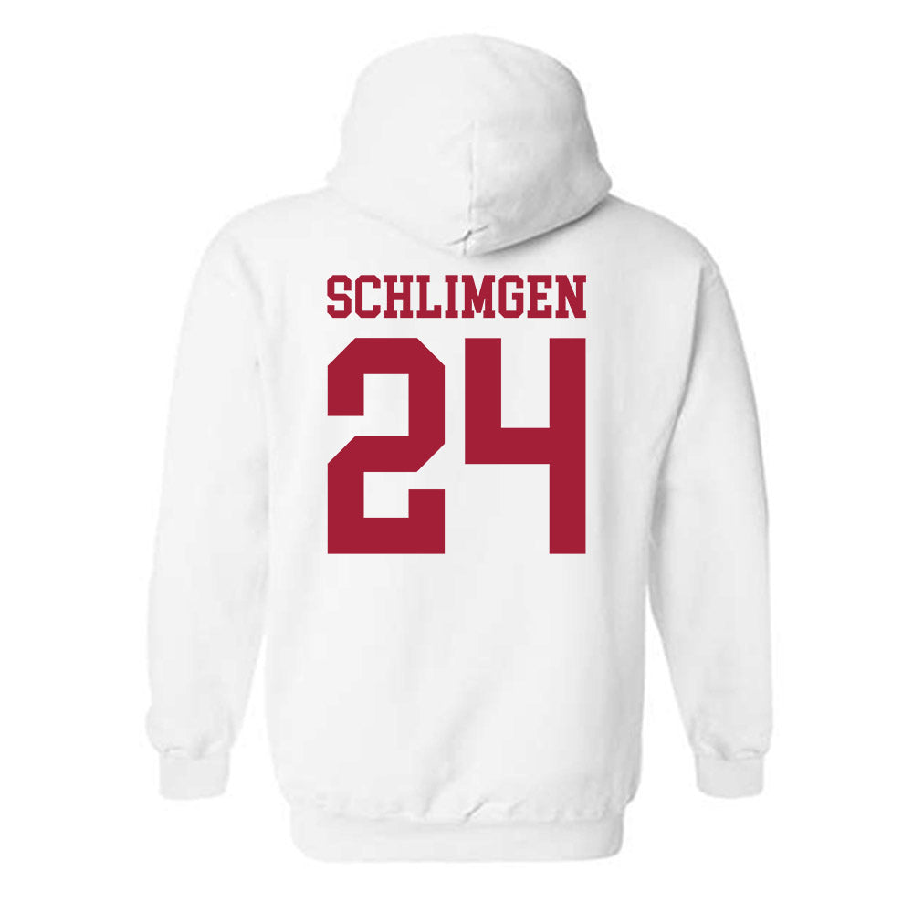 WSU - NCAA Football : Sullivan Schlimgen - Classic Shersey Hooded Sweatshirt-1