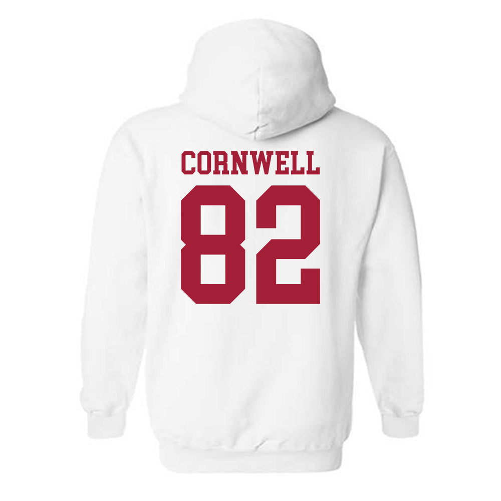 WSU - NCAA Football : Jesiah Cornwell - Classic Shersey Hooded Sweatshirt-1