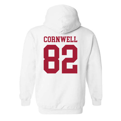 WSU - NCAA Football : Jesiah Cornwell - Classic Shersey Hooded Sweatshirt-1