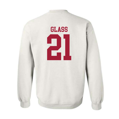 WSU - NCAA Men's Basketball : Ace Glass - Classic Shersey Crewneck Sweatshirt-1
